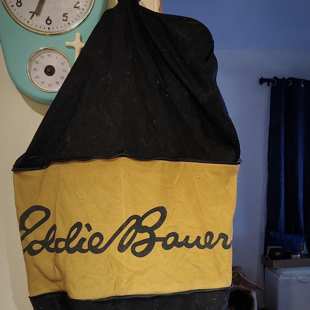 Eddie Bauer Black and Tan Bag